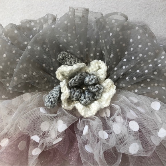 🎈3/$15 0-6 months, Delicate TuTu in Pinks & gray - Picture 4 of 7